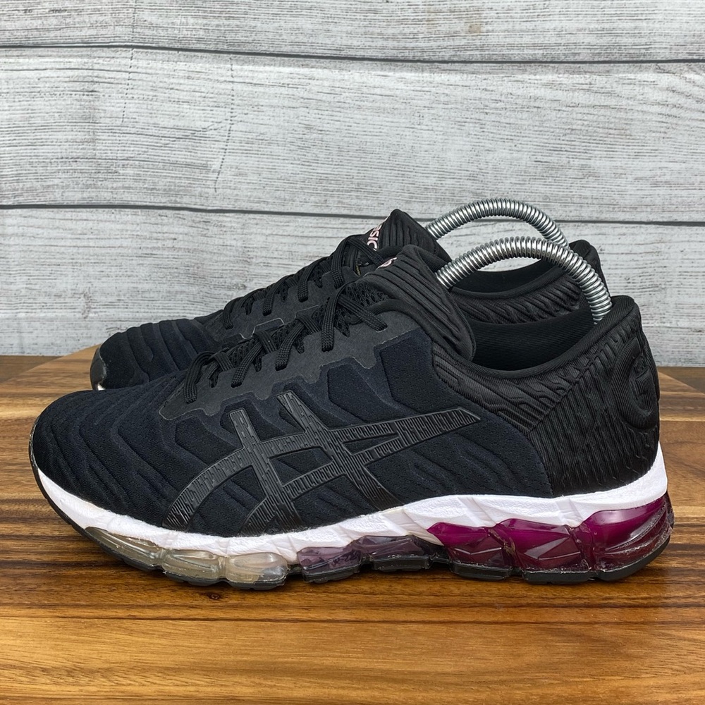 Asics Gel Quantum 360 5 Black Pink Sportstyle Shoe 1022A104 Women’s Size 8.5